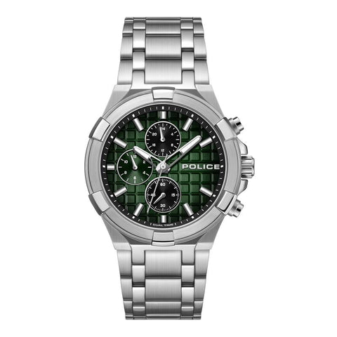 The Watch Boutique Police Guardian Green Dial Men's Watch