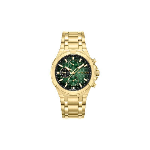 The Watch Boutique Police Guardian Men's Multifunction Stainless Steel Watch