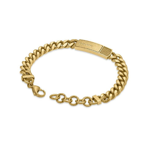 The Watch Boutique Police Identity Bracelet – Gold