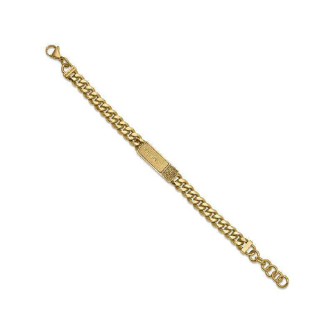The Watch Boutique Police Identity Bracelet – Gold