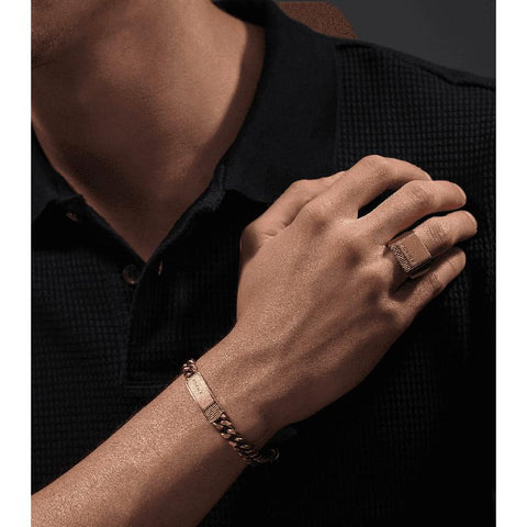 The Watch Boutique Police Identity Bracelet – Gold