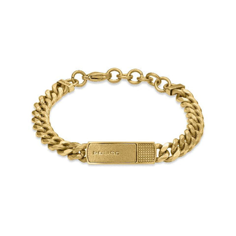 The Watch Boutique Police Identity Bracelet – Gold