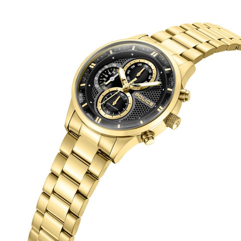 The Watch Boutique Police Levuka Gold Watch For Men