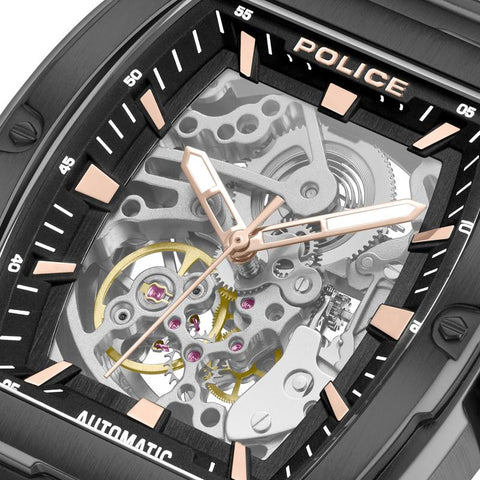 The Watch Boutique Police Men Skeletor Watch