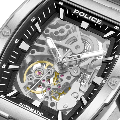 The Watch Boutique Police Men Skeletor Watch