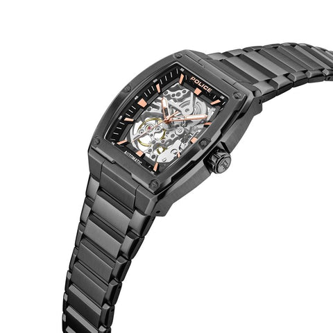 The Watch Boutique Police Men Skeletor Watch