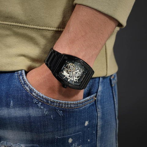 The Watch Boutique Police Men Skeletor Watch