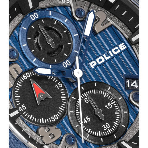 The Watch Boutique Police Men's Clout Orb Watch - Interchangeable Silicone Bands