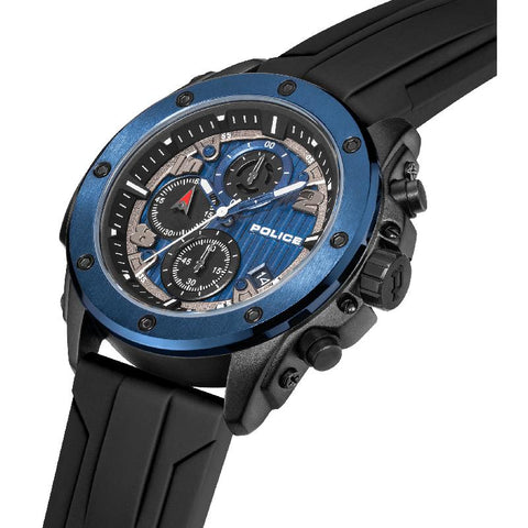 The Watch Boutique Police Men's Clout Orb Watch - Interchangeable Silicone Bands