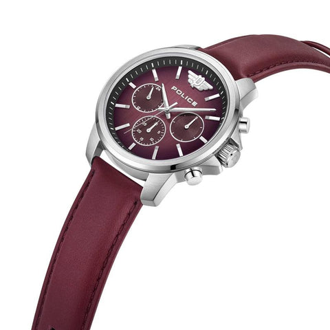 The Watch Boutique Police Mensor Multifunction Leather Strap