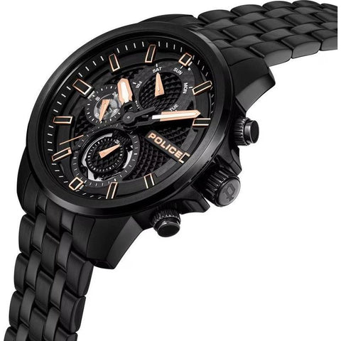 The Watch Boutique Police Newport Black Dial Men's Watch