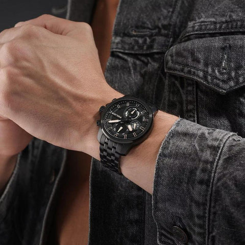 The Watch Boutique Police Newport Black Dial Men's Watch