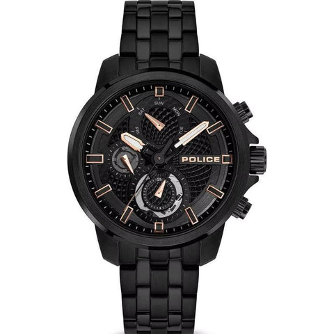The Watch Boutique Police Newport Black Dial Men's Watch