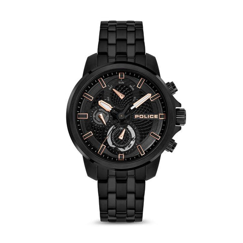 The Watch Boutique Police Newport Day-Date Black