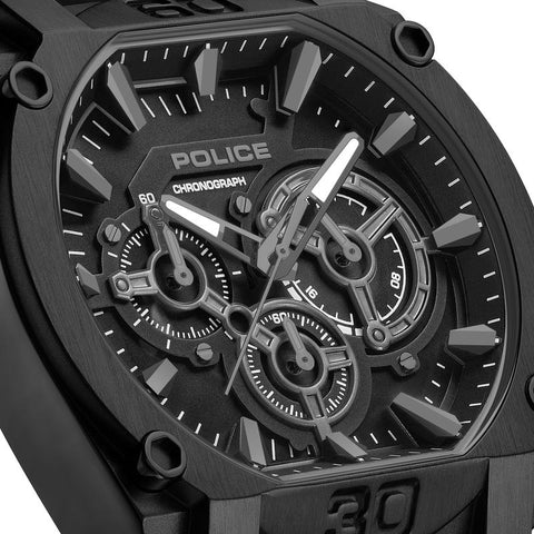 The Watch Boutique Police Norwood Men’s Watch – Black