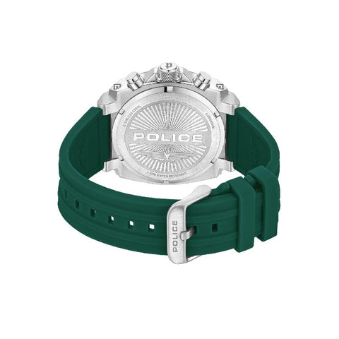 The Watch Boutique Police Norwood Watch - Green, Silver