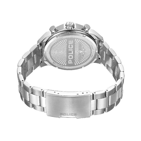 The Watch Boutique Police Reactor Men's Stainless Steel Multifunction Watch