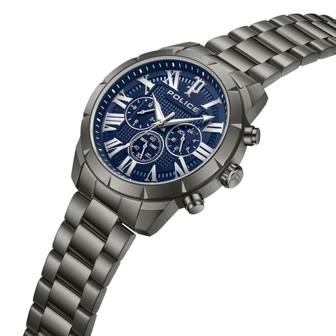 The Watch Boutique Police Roman Blue Dial Men's Watch
