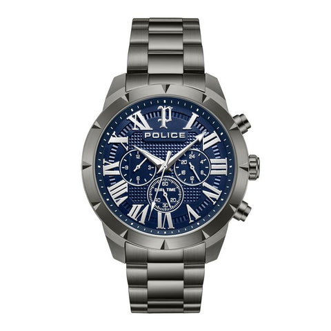 The Watch Boutique Police Roman Blue Dial Men's Watch