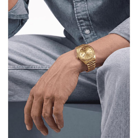 The Watch Boutique Police Stria Champagne Dial Watch