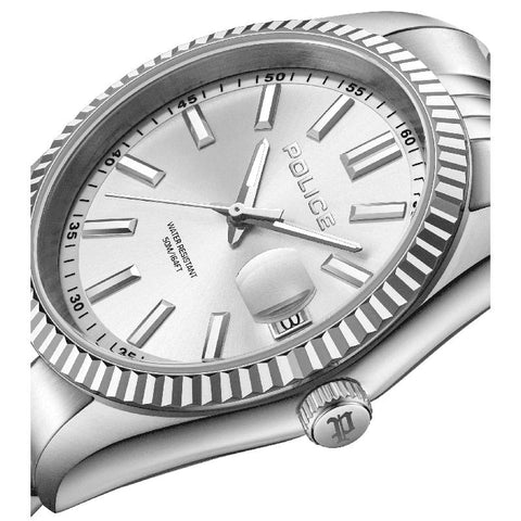 The Watch Boutique Police Stria Silver Dial Watch