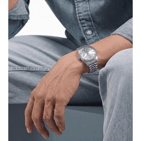 The Watch Boutique Police Stria Silver Dial Watch