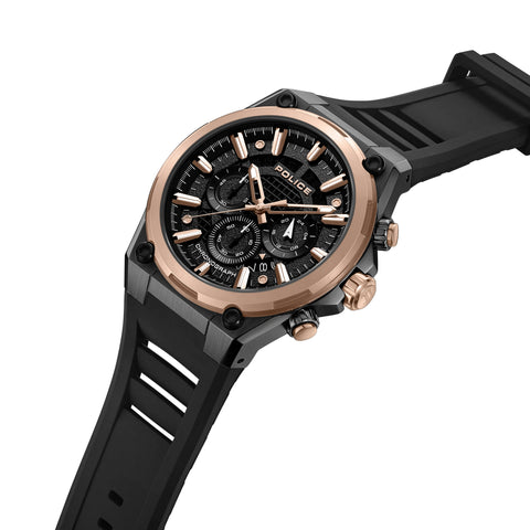 The Watch Boutique Police Uros Black Dial Men's Watch