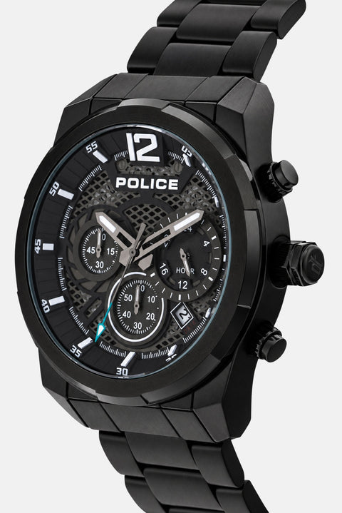 The Watch Boutique Police Vigor Black Dial Men's Watch