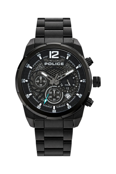The Watch Boutique Police Vigor Black Dial Men's Watch