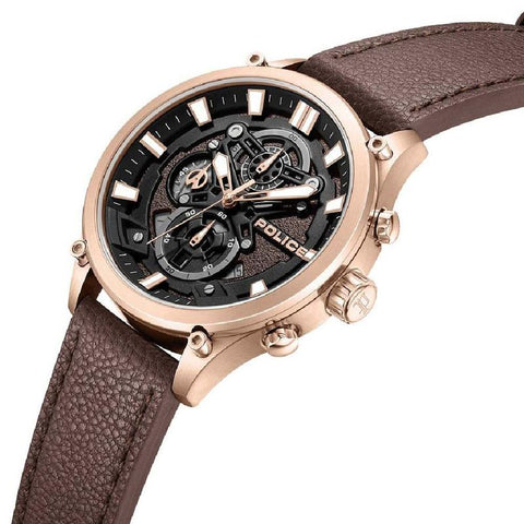 The Watch Boutique Police Wadden IP Rose Gold Wach