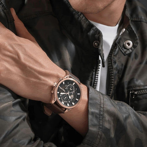 The Watch Boutique Police Wadden IP Rose Gold Wach
