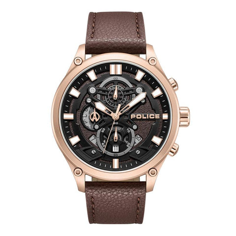 The Watch Boutique Police Wadden IP Rose Gold Wach