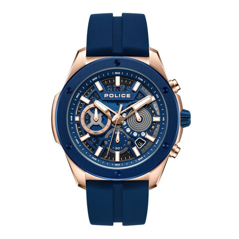 The Watch Boutique Police Warren Blue Dial Men's Watch