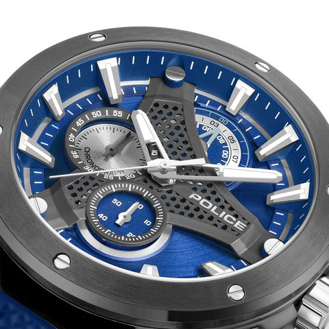 The Watch Boutique Police Wyvern Men's Watch - Blue