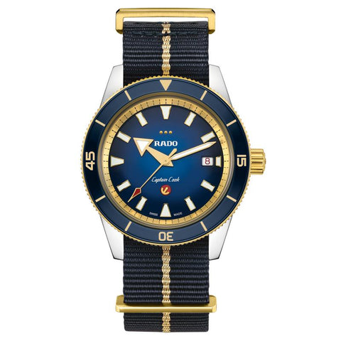 The Watch Boutique Rado Captain Captain Cook X European Cricket Special Edition Men's Watch R32138208