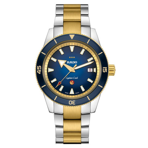 The Watch Boutique Rado Captain Captain Cook X European Cricket Special Edition Men's Watch R32138208