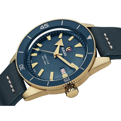 The Watch Boutique Rado Captain Cook Automatic Bronze Watch 01.763.0504.3.120