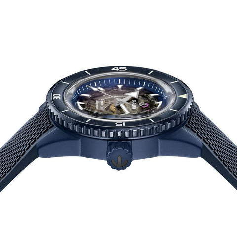The Watch Boutique Rado Captain Cook High-Tech Ceramic Skeleton Watch R32153209