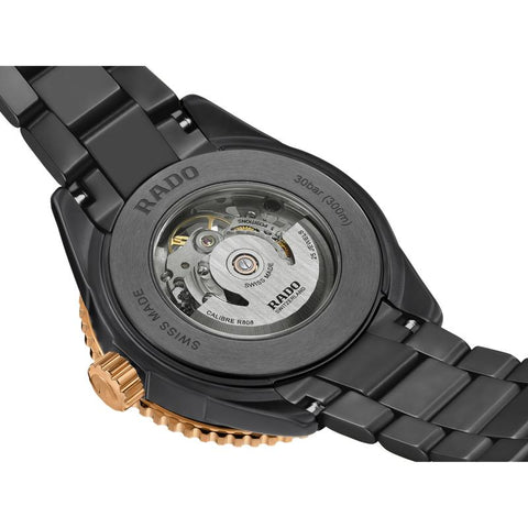 The Watch Boutique Rado Captain Cook High-Tech Ceramic Skeleton Watch R32192152