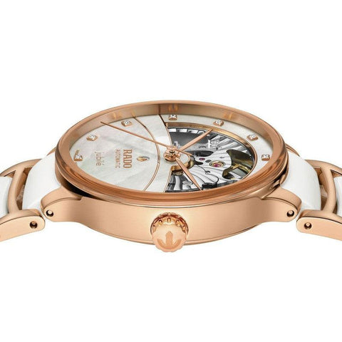 The Watch Boutique Rado Centrix Automatic Diamonds Open Heart Watch R30029922