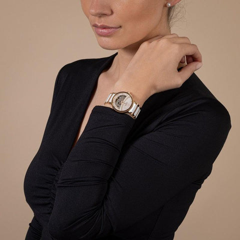 The Watch Boutique Rado Centrix Automatic Diamonds Open Heart Watch R30029932