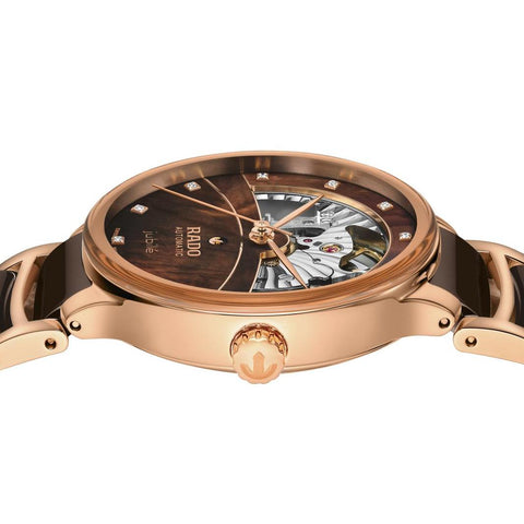 The Watch Boutique Rado Centrix Diamonds Automatic Open Heart Women's Watch R30029902