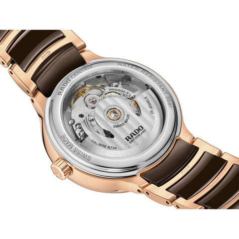 The Watch Boutique Rado Centrix Diamonds Automatic Open Heart Women's Watch R30029902