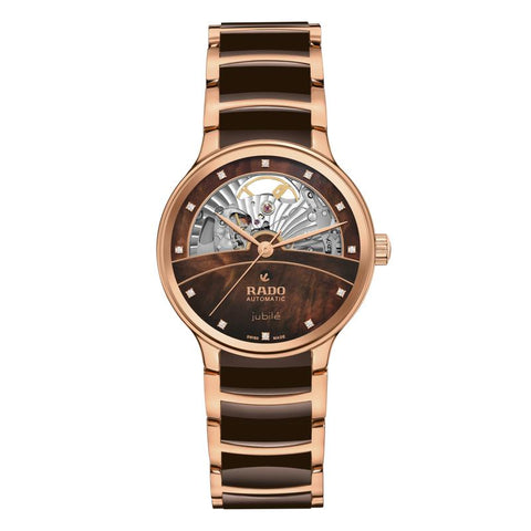 The Watch Boutique Rado Centrix Diamonds Automatic Open Heart Women's Watch R30029902
