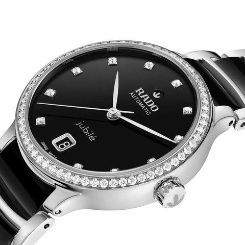 The Watch Boutique Rado Centrix Diamonds Automatic Super JubilÃ© Watch R30231712
