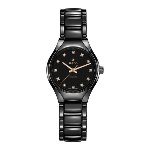 The Watch Boutique Rado True Automatic Diamonds Watch 01.561.0242.3.073 Default Title