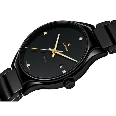 The Watch Boutique Rado True Automatic Diamonds Watch 01.763.6109.3.071