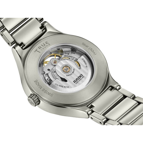 The Watch Boutique Rado True Round Automatic Open-Heart Watch R27108112