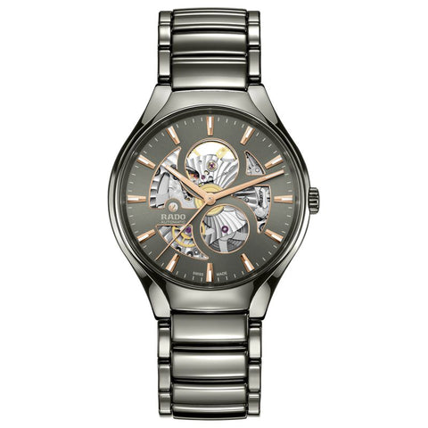 The Watch Boutique Rado True Round Automatic Open-Heart Watch R27108112