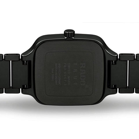 The Watch Boutique Rado True Square Automatic Diamonds Watch 01.763.6078.3.072